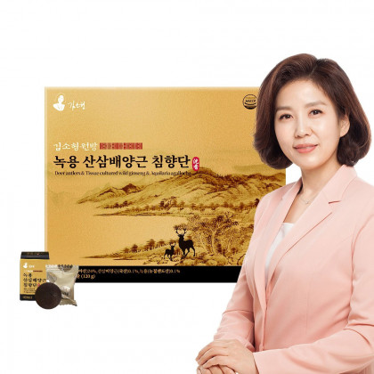 [가정의달특별기획]24년신상품김소형원방 녹용 산삼배양근침향단 32환 (침향 24% 고함량/선물용 쇼핑백 포함)